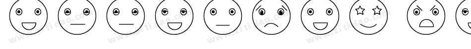 Eggfaces TFB字体转换